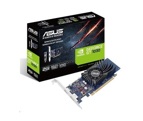 ASUS VGA NVIDIA GeForce GT 1030 2GB GDDR5, GT 1030, 2GB GDDR5, 1xHDMI