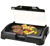 Orava EG-1300 elektrický gril, se skleněným víkem, nastavitelná teplota, světelná signalizace