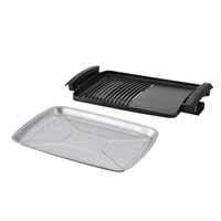 Orava EG-1300 elektrický gril, se skleněným víkem, nastavitelná teplota, světelná signalizace