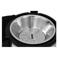 Orava OS-109 A odšťavňovač, 850 W, vysokootáčkový, 80 dB, objem 1 l, 1800 RPM, stříbrná / černá