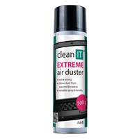 CLEAN IT Stlačený vzduch EXTREME 500g, NEVYČERPANÝ