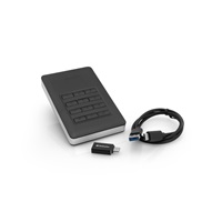 VERBATIM HDD 2.5" 2 TB vrátane.KEYPAD USB3.1 USB 3.0 GDPR