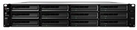 Synology RS3618xs RackStation (4C/XeonD-1521/2.4-2.7GHz/8GBRAM/12xSATA/2xUSB3.0/4xGbE/2xPCIe)