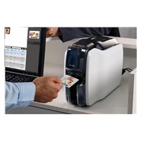 Zebra Card Printer ZC100, jednostranná, USB, ISO HiCo/LoCo Mag S/W Selectable
