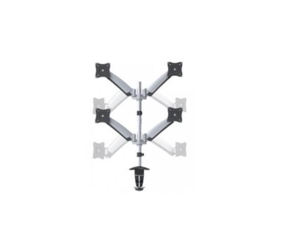 Reflecta FLEXO DeskPro 27-1010 Q stolový držiak pre 4 monitory