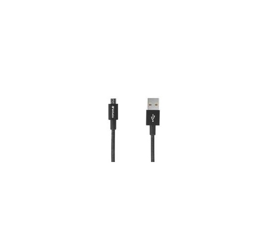 VERBATIM 48866 kabel Micro B USB Cable Sync & Charge 30cm (Black))_O2 polep