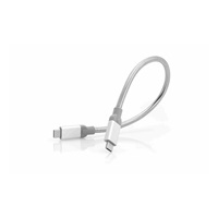 VERBATIM 48867 kabel USB-C to USB-C Sync & Charge Cable USB 3.1 GEN 2 30cm Silver _O2 polep