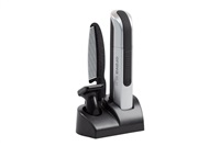 Orava SC-12 zastřihovač nosních chloupků, 2 stříhací hlavy, stříbrná / černá