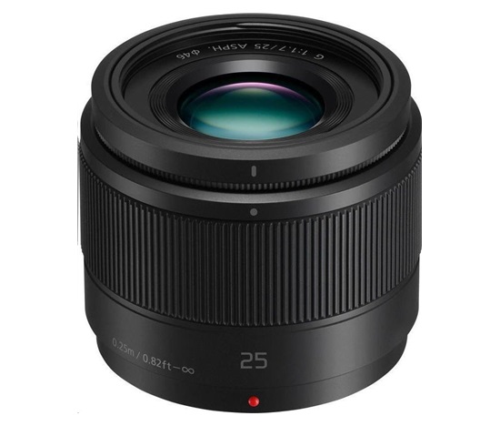 Panasonic LUMIX G 25mm F1,7 ASPH. - black