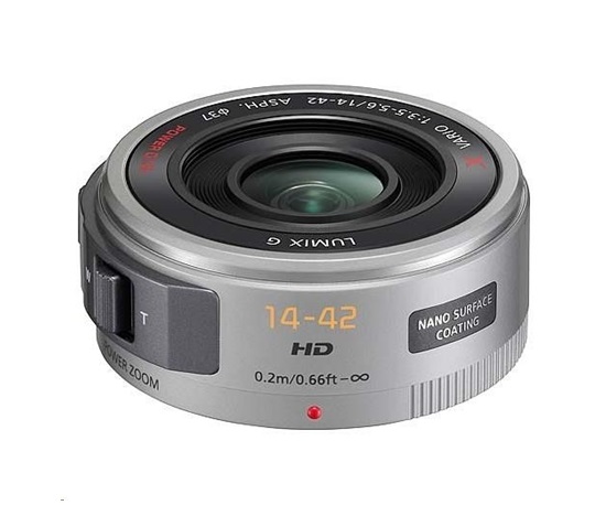 Panasonic LUMIX G X VARIO PZ 14-42mm F3,5-5,6 ASPH. POWER O.I.S. silver