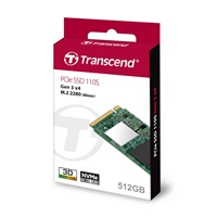 TRANSCEND SSD 110S 512GB, M.2 2280, PCIe Gen3x4, 3D TLC, bez DRAM