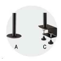 Stolní držák Tv EDBAK MSV2