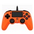 Nacon Wired Compact Controller - ovladač pro PlayStation 4 - oranžový