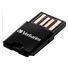 VERBATIM Tablet microSDHC C10/U1 s USB čítačkou 16GB (R:45MB/s, W:10MB/s)