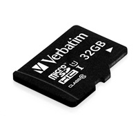 VERBATIM Tablet microSDHC C10/U1 s USB čítačkou 32GB (R:45MB/s, W:10MB/s)