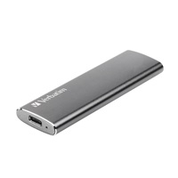 VERBATIM externý SSD disk 120GB Vx500 strieborný USB-C