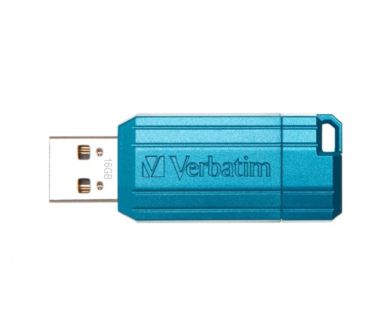 VERBATIM Flash disk 16 GB Hi-Speed Store 'n' Go, Pinstripe, USB 2.0, karibská modrá