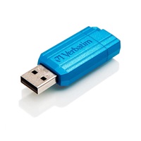 VERBATIM Flash disk 16 GB Hi-Speed Store ‘n‘ Go, Pinstripe, USB 2.0, karibská modrá