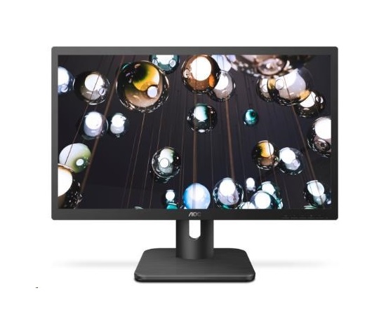 AOC MT IPS LCD - WLED 23,8" 24E1Q - panel IPS, 1920x1080, 5ms, 250cd, D-Sub, HDMI, DP, reproduktory