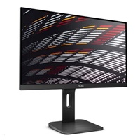 AOC MT IPS LCD WLED 24" X24P1- IPS panel, 1920x1200, 300cd/m, 4ms, D-Sub, DVI, HDMI, DP, USB, reproduktory, pivot