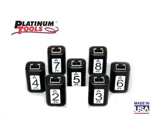 Platinum Tools TT208 - set 7ks přijímačů data/telefon ID# 2-8 pro CB300 a NP700
