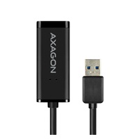 AXAGON ADE-SR, USB-A 3.2 Gen 1 - Gigabit Ethernet sieťová karta, auto inštal, čierna