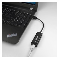 AXAGON ADE-SR, USB-A 3.2 Gen 1 - Gigabit Ethernet sieťová karta, auto inštal, čierna
