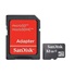 Karta SanDisk MicroSDHC 32 GB (Class 4) + adaptér