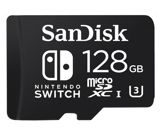 Karta SanDisk MIcroSDXC 128 GB pre Nintendo Switch (R:100/W:90 MB/s, UHS-I, V30, U3, C10, A1) licencovaný produkt