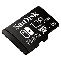 Karta SanDisk MIcroSDXC 128 GB pre Nintendo Switch (R:100/W:90 MB/s, UHS-I, V30, U3, C10, A1) licencovaný produkt