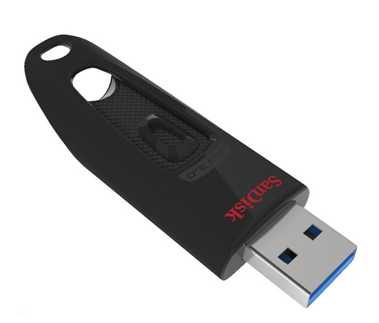 SanDisk Flash Disk 128 GB Ultra, USB 3.0, čierna (VHODNÉ PRE TV ZOBRAZENIE NA OBALE)