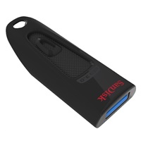 SanDisk Flash Disk 128 GB Ultra, USB 3.0, čierna (VHODNÉ PRE TV ZOBRAZENIE NA OBALE)