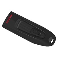 SanDisk Flash Disk 128 GB Ultra, USB 3.0, čierna (VHODNÉ PRE TV ZOBRAZENIE NA OBALE)