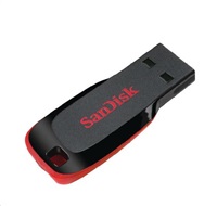 SanDisk Flash Disk 64GB Cruzer Blade, USB 2.0, čierna