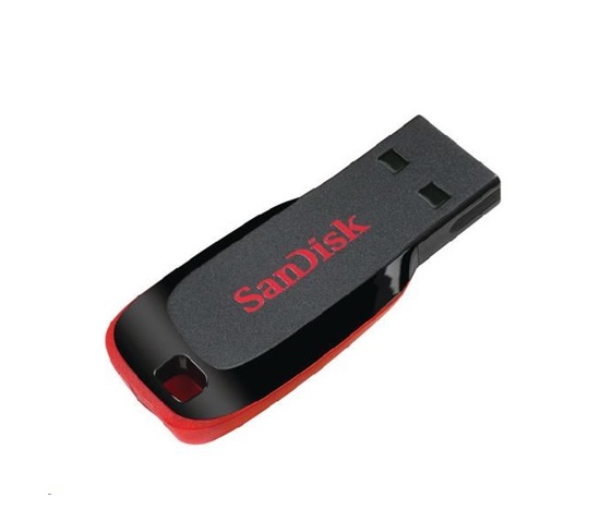 SanDisk Flash Disk 64GB Cruzer Blade, USB 2.0, čierna