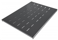 Intellinet Rack Shelf 19", pevná polica, 1U, 600 mm, max. 100 kg, čierna
