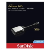 Čítačka kariet SanDisk, čítačka USB typu C pre karty SD UHS-I a UHS-II