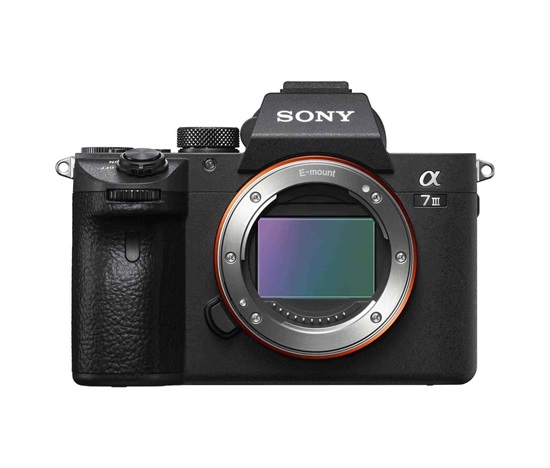 SONY Alpha 7 III fotoaparát, 24,3MPix - tělo