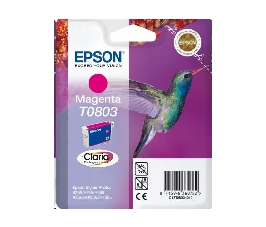 Atramentová tyčinka EPSON Singlepack Magenta "Hummingbird" R265/R285/R360/RX560/RX585