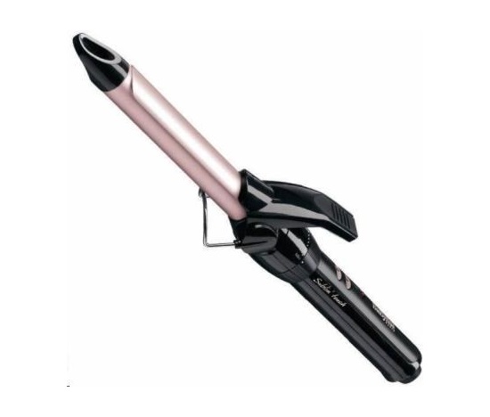 BaByliss C319E kulma na vlasy, průměr 19 mm, keramický povrch, 10 nastavení teplot, studená špička, integrovaný stojánek