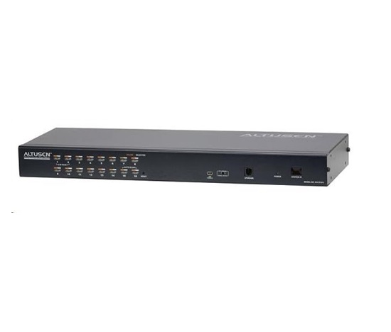 Prepínač ATEN KH-1516AI 16-portový OverNet Cat5 KVM PS/2+USB, OSD, rack, SUN, PON, VNC