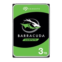 SEAGATE HDD 3TB BARRACUDA, 3.5", SATAIII, 5400 RPM, Cache 256MB