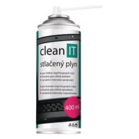 CLEAN IT Stlačený vzduch 400 ml (náhrada za CL-1)