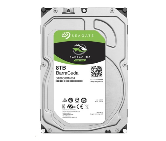 SEAGATE HDD 8TB BARRACUDA, 3.5", SATAIII, 5400 RPM, Cache 256MB