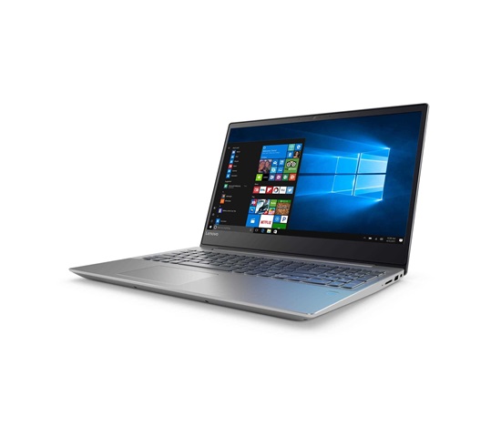 LENOVO IdeaPad 720-15 i7-8550U 12GB 1TB HDD + 128GB SSD 15.6" FHD IPS matný AMD RX560-4GB Win10 šedý