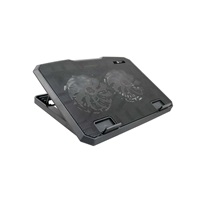 Chladiaca podložka C-TECH pre CLP-140, 15,6", 2x 140 mm, 2x USB, modré podsvietenie