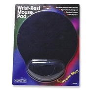 MANHATTAN MousePad, gélová podložka, modrá/modrá