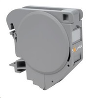 Solarix Drziak keystonu 1 x RJ45 na DIN listu sedy