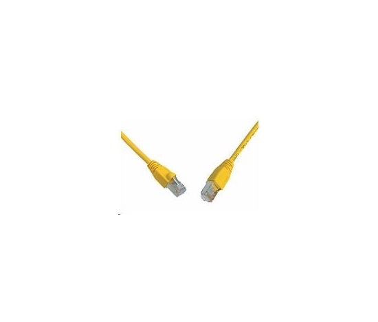 Solarix Patch kabel CAT5E SFTP PVC 2m zlty snag-proof