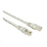 Solarix Patch kabel CAT5E UTP PVC 3m sedy non-snag-proof
